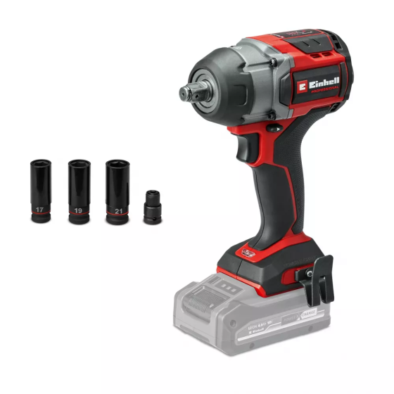 Мощный ударный аккумуляторный гайковерт Einhell Professional TP-CW 18/750-C Li BL-Solo (с АКБ 18V 4,0Ah и ЗУ) Киев