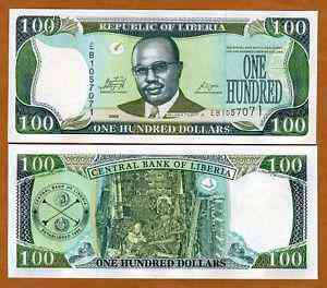 Ліберія / Liberia 100 dollars 2009 Pick 30e UNC Полтава