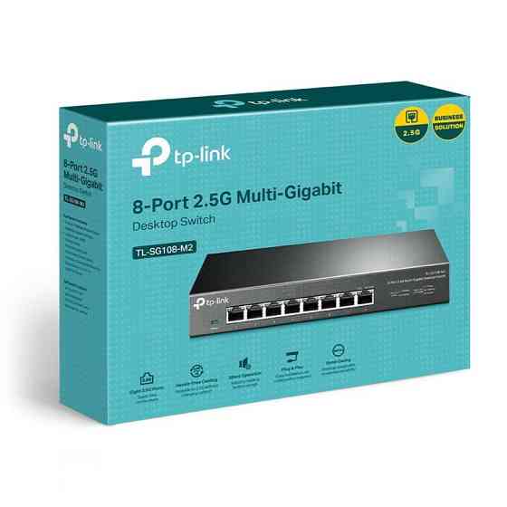 Комутатор TP-Link TL-SG108-M2 ( 13383 ) Харків