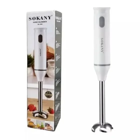 Ручной блендер SK-1809 200 Вт с двухскоростным управлением и лезвиями из нержавеющей стали Одесса