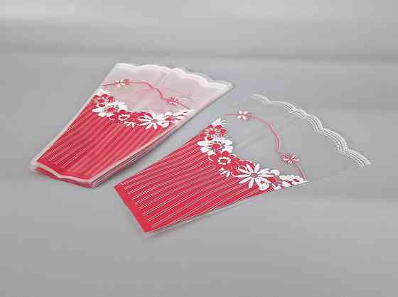 Упаковка конус под цветы h40/10низ/30верх