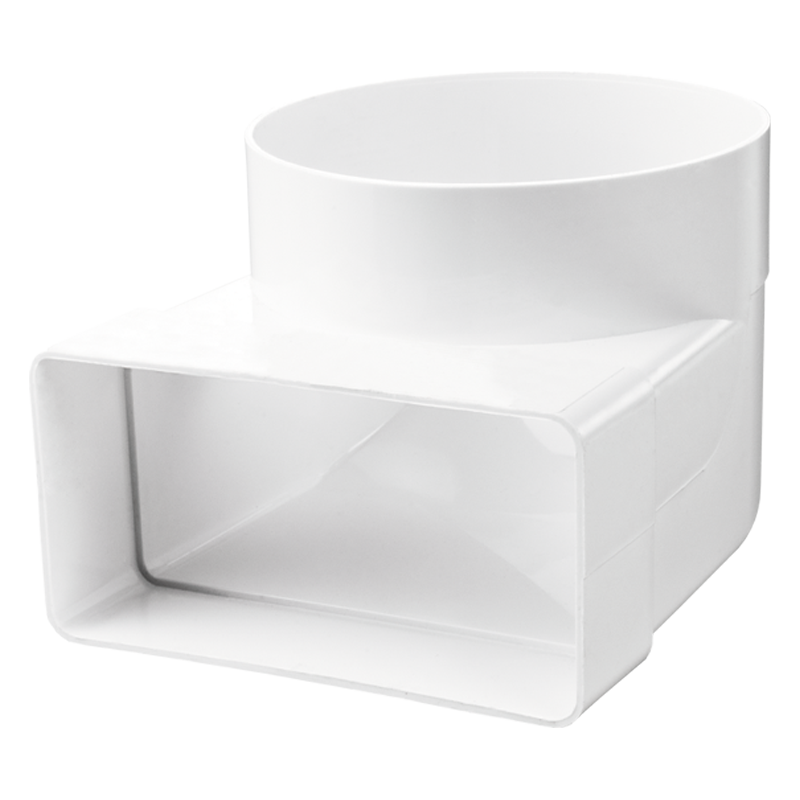 Колено переход круг-прямоугольник КР55-8 Харьков - изображение 1