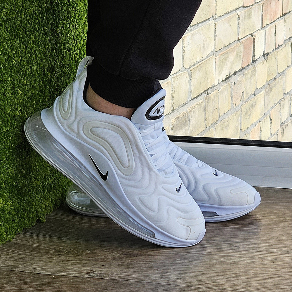 Кроссовки Nike 720 Белые Женские Найк с Амортизацией Тканевые Летние (размеры: 37,38,39,40,41,42,43) Днепр - изображение 3
