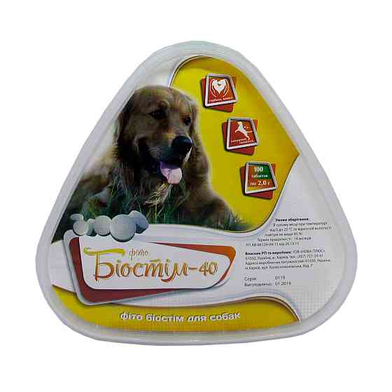 Біостим 40 для собак №100 таблеток, Круг Вінниця