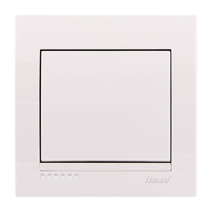 DERIY білий Вимикач внутрішній 1кл Лезард Житомир - изображение 1