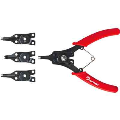 Щипці Top Tools для стопорних кілець, набір 4 шт., 150 мм (32D320) Вінниця