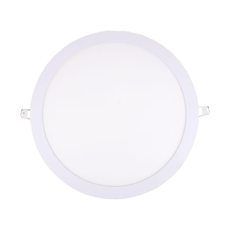 Стельовий світлодіодний світильник вбудований круглий 24 Вт 4100К Київ - фото 1