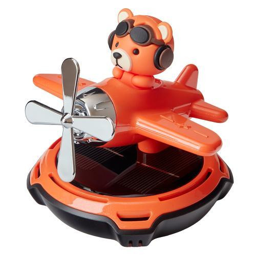 Ароматизатор Pilot Bear на сонячній батареї, помаранчевого кольору Харків - фото 1