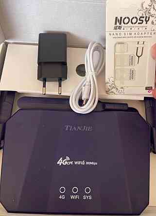 Маршрутизатор TIANJIE 4G LTE WiFi 6 з підтримкою SIM карт. Київ