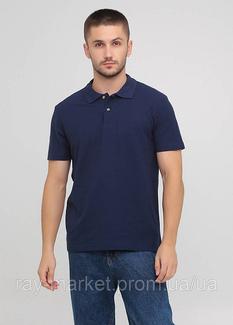 Поло базовое Stedman Polo мужское темно-синее (ST3000-NAV) XXL Киев - изображение 1