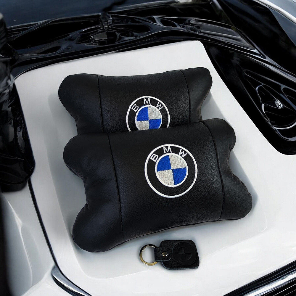 Подушка автоподушка автомобильная подушка BMW, для поддержания головы Подарок водителю JG-23 Львов - изображение 11