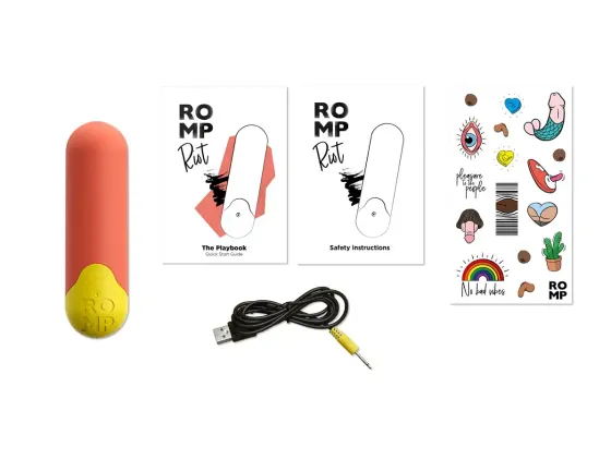 Мощная вибропуля Romp Riot Light orange Львов