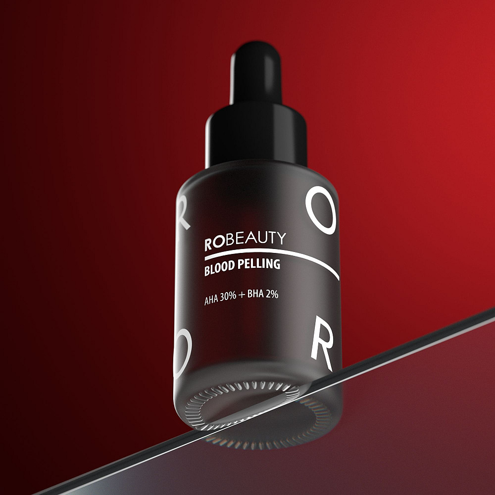 Профессиональный пилинг для лица AHA+BHA RoBeauty 30 мл Киев - изображение 8