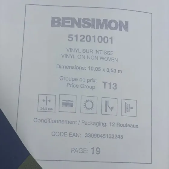 Шпалери Lutece Bensimon 51201001 Київ