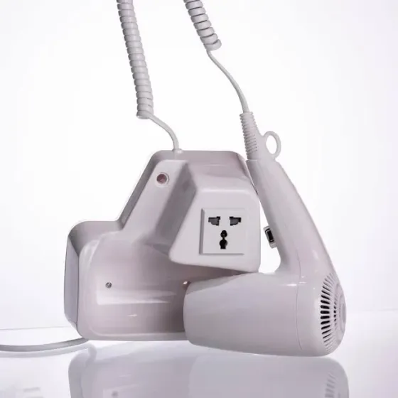 Фен настінний SK-CF-2217, професійний, 2 швидкості, 2 режими нагріву, насадка-концентратор, компактний Одеса