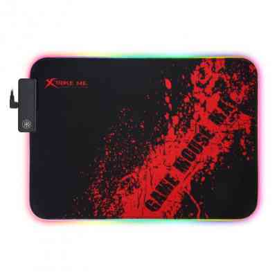 Коврик для мышки Xtrike ME MP-602 RGB lighting Black/Red (MP-602) Винница