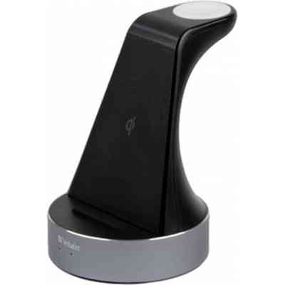 Зарядний пристрій Verbatim 2in1 Apple Watch and iPhone Charging Stand (49555) Вінниця