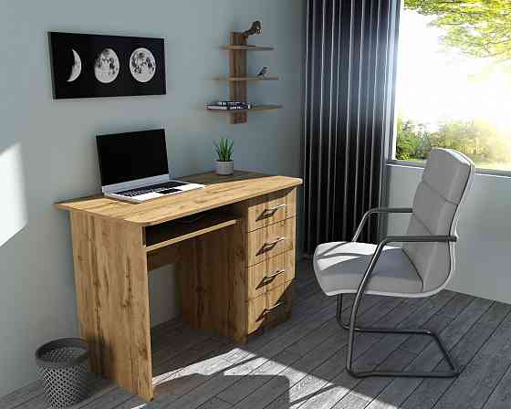 Стіл письмовий СП-1 №11, Дуб Аппалачі, 900/550/760 Львів