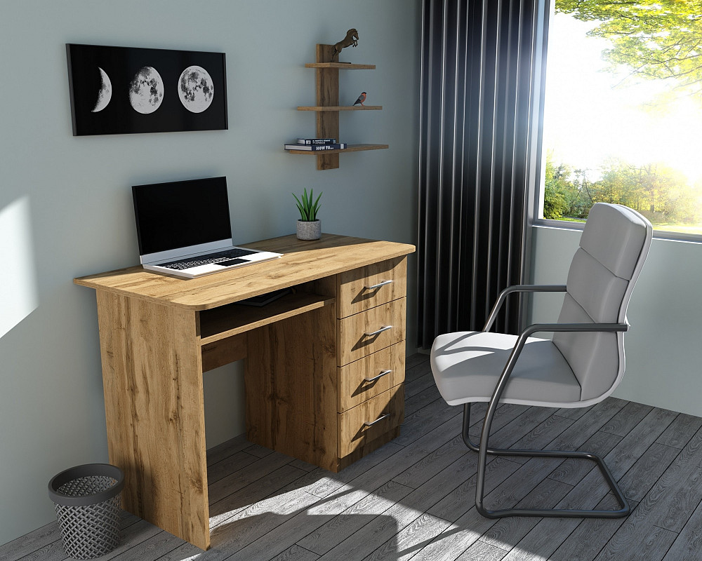 Стіл письмовий СП-1 №11, Дуб Аппалачі, 900/550/760 Львів - фото 2