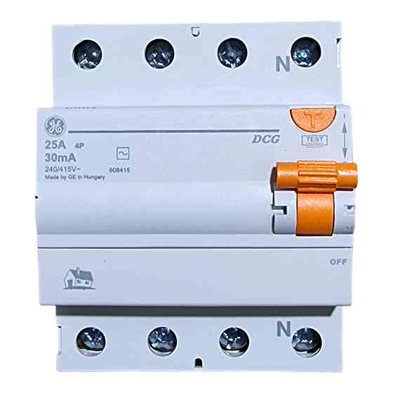 Диф. автомат ПЗВ DCG 425/030 25А 4P Луцьк