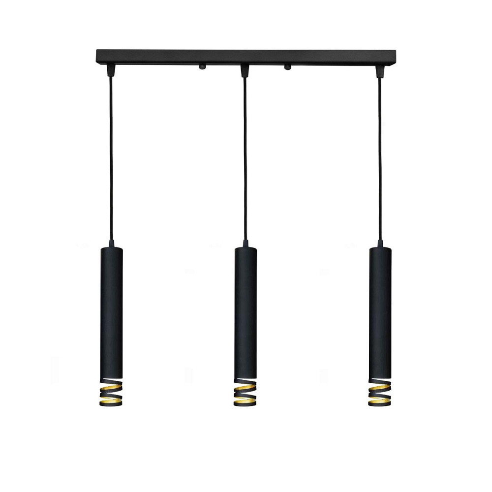 Светильник подвесной трубка 3 плафона Е27 Spiral NL 3622-3 Киев - изображение 2