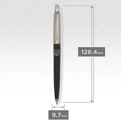 Ручка кулькова Parker JOTTER 17 Originals UKRAINE Black CT BP Тризуб-Ластівка (15632_T1230u) Вінниця