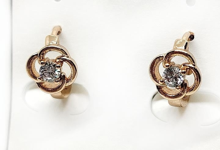 Серьги женские тренд Цветы Киев - изображение 1