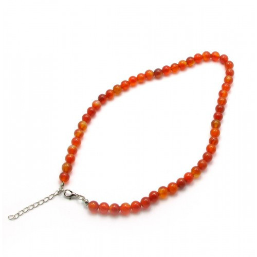 Женские бусы из красного агата Киев - изображение 1