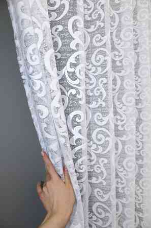 Тюль жаккард, 