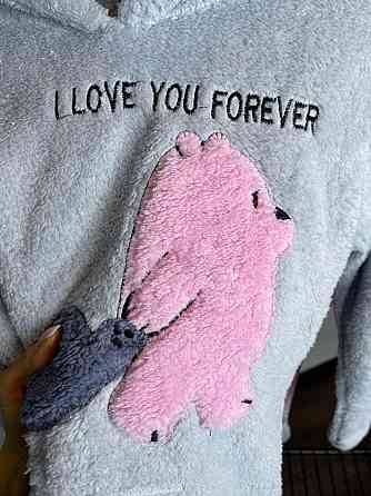 Піжама флісова жіноча Бузково-Рожевий 3XL Харків