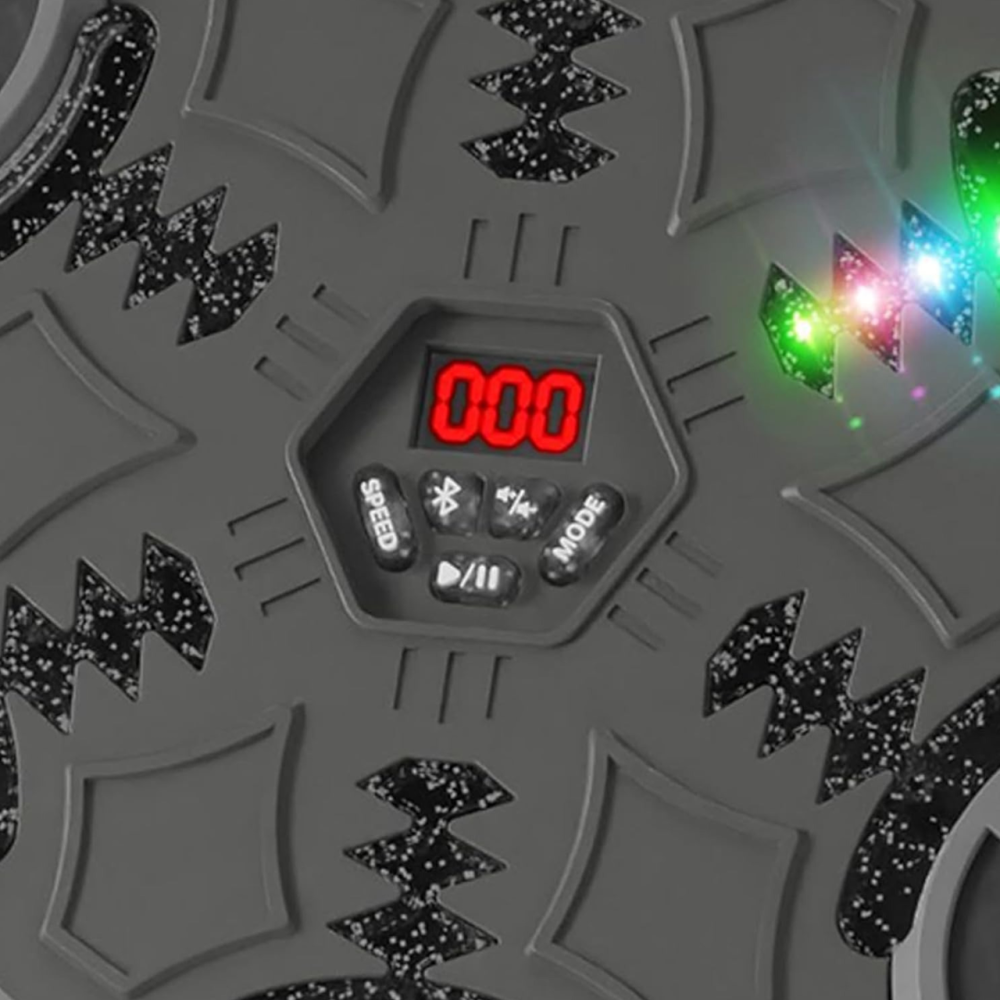 Тренажер для бокса на 6 целей с перчатками детская мишень, аккумуляторный музыкальный с Bluetooth цвет прозрачно черный Каменец-Подольский - изображение 2