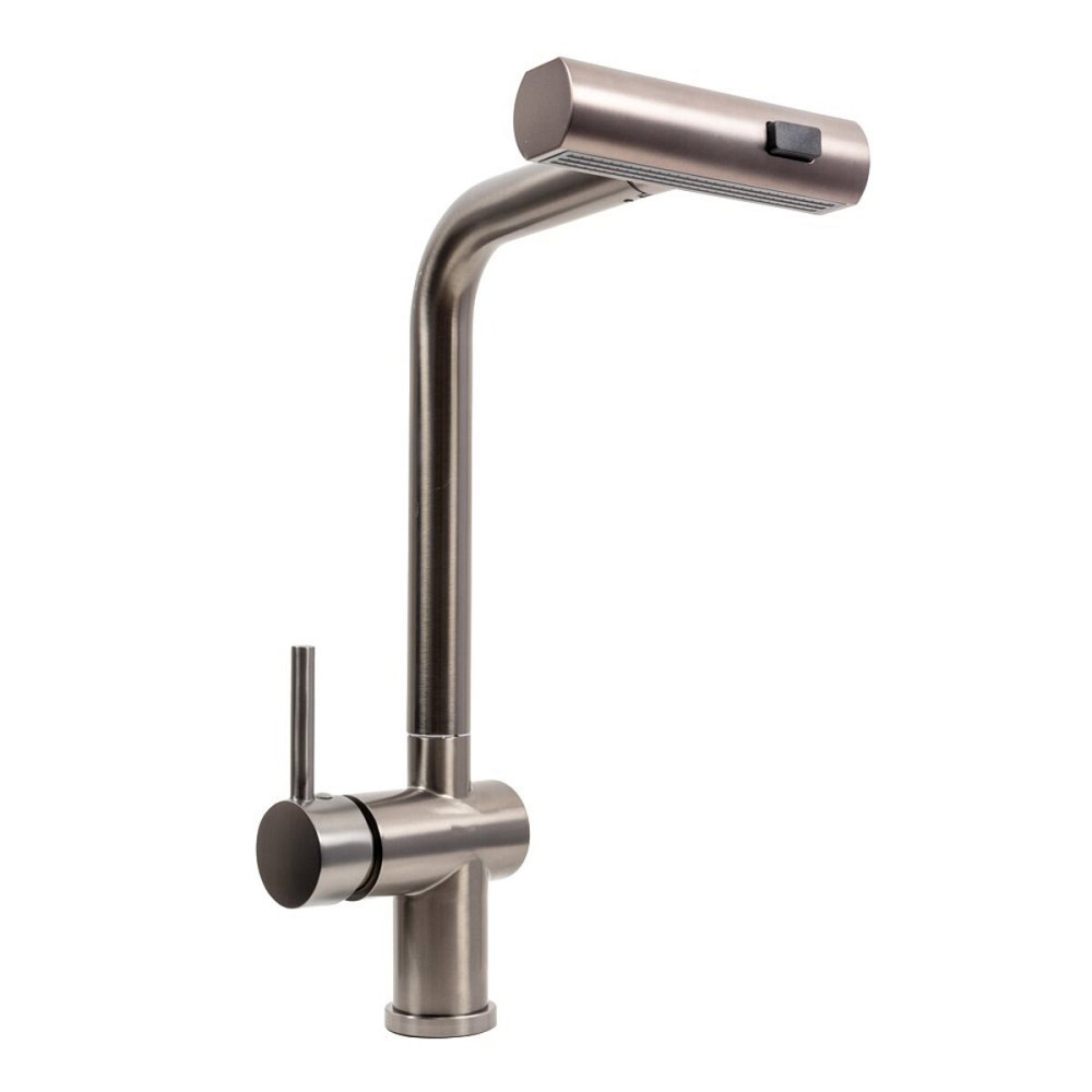 PLATINUM Кухонний змішувач PVD чорний Platinum IB2013BR Київ - фото 1