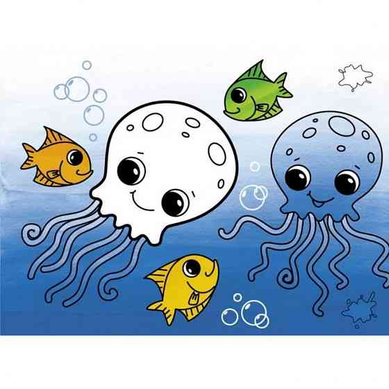 Дитяча книга "Розмальовка для самих маленьких: Кольори-друзі" АРТ 19202 укр Вінниця