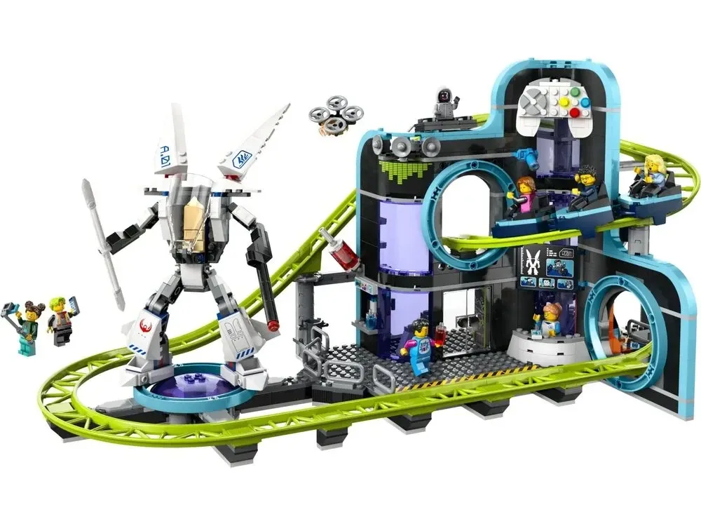 Конструктор Парк розваг «Світ роботів», 986 деталей сумісний із lego-лего Київ - фото 1