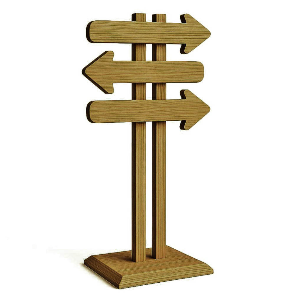 Підлогова стрілка-покажчик "Старода" сієна Миколаїв - фото 1