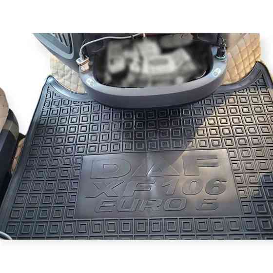Коврики daf xf106 2013-2017 борт 2,5см, с перемычкой салона Мукачево