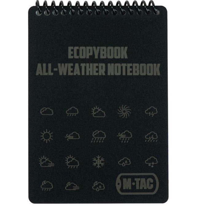 Водонепроницаемый Блокнот с транспортиром формата А6 M-Tac 