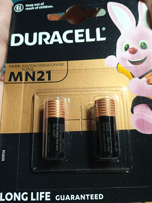 Батарейки Duracell 23A 12V Alkaline - лужні високовольтні батареї 2 шт. Харків - фото 2