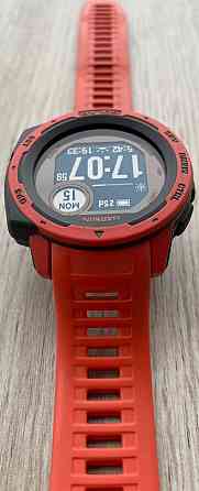 СМАРТ - Часы: Garmin Instinct Solar Flame Red. Киев