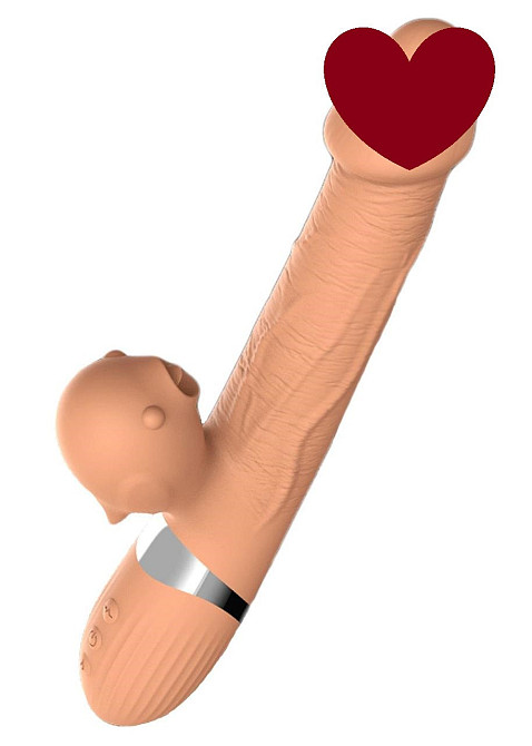 Вібратор - Basia Thtusting Vibrator 2in1 Sex Aura Київ - фото 1