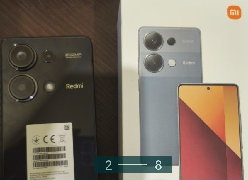 Смартфон Xiaomi redmi note 13 Pro 4g 8/256 Midnight Black Київ - фото 7