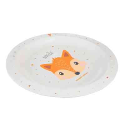 Тарілка дитяча Canpol babies CUTE ANIMALS пластикова, помаранчева (4/411_ora) Вінниця