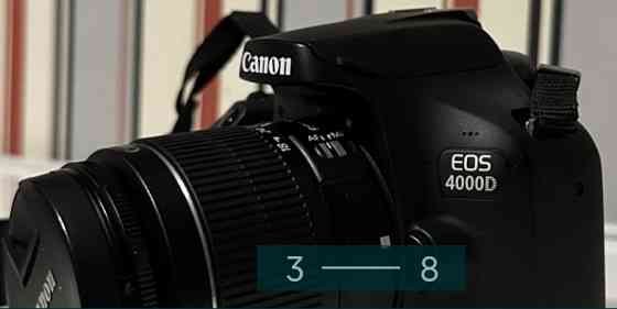 Фотоапарат Canon EOS 4000D + Об'єктив + Сумка + SD карта Київ