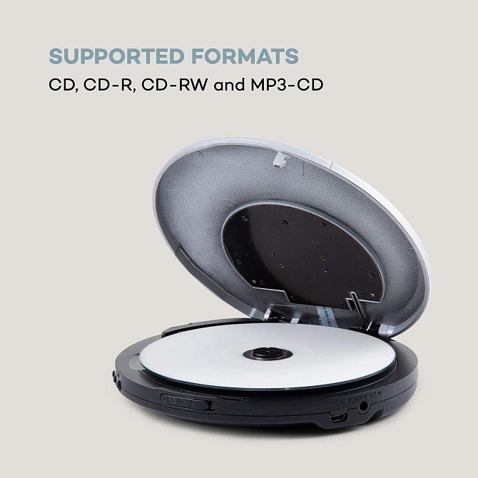 Портативный CD плеер Auna CDC-200 DAB+ Discman DAB+/FM MP3-CD ЖК-дисплей Германия Днепр - изображение 7