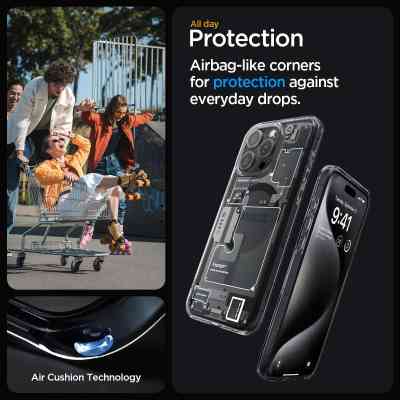 Чехол для мобильного телефона Spigen Apple iPhone 15 Pro Ultra Hybrid MagFit Zero One (ACS06721) Винница