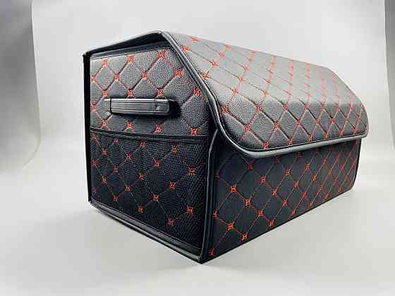 Автомобільний органайзер для зберігання сумка багажник, Органайзер для авто екошкіра преміум складаний Мукачево