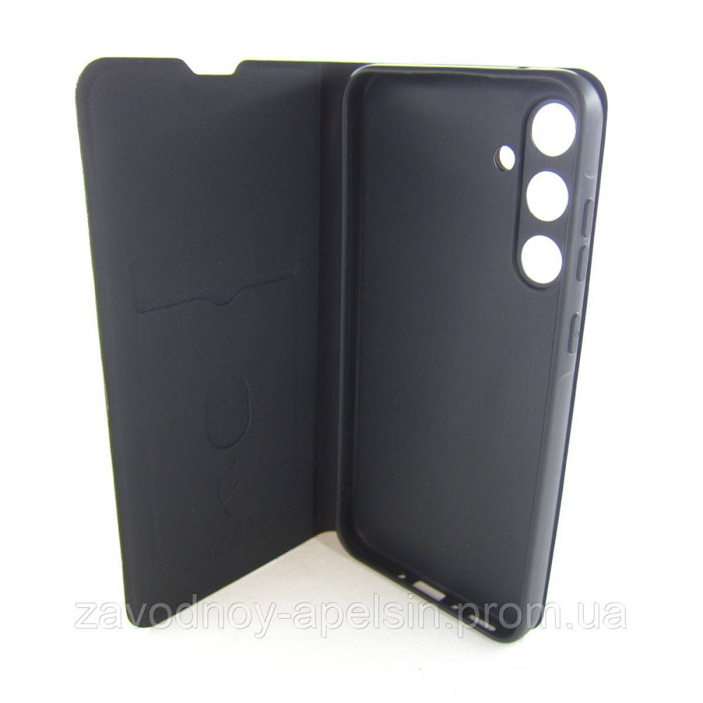 Чохол-книжка Samsung A35 A356 Захист камери (чорний) Одеса - фото 3