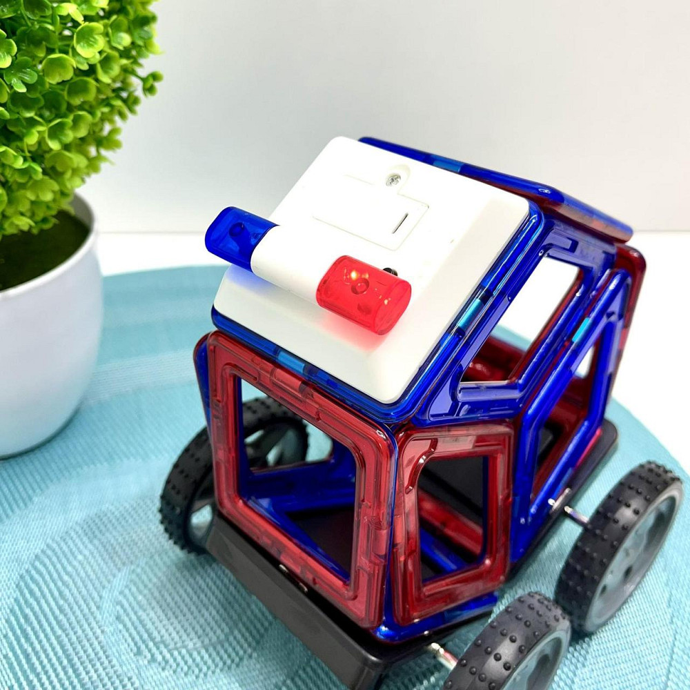 Конструктор магнітний Limo Toy Транспорт 32 деталі (LT6002) Чернигов - изображение 2