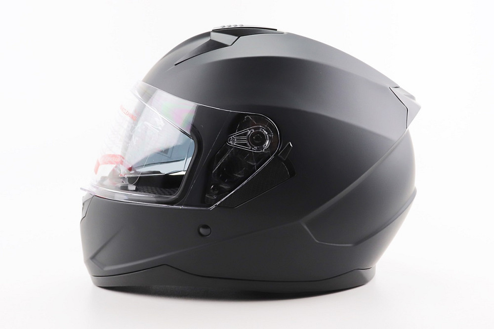 Шолом інтеграл, закритий (сертифікація DOT)+відкидні окуляри BLD-M67 L (59-60см), ЧОРНИЙ матовий Киев - изображение 3