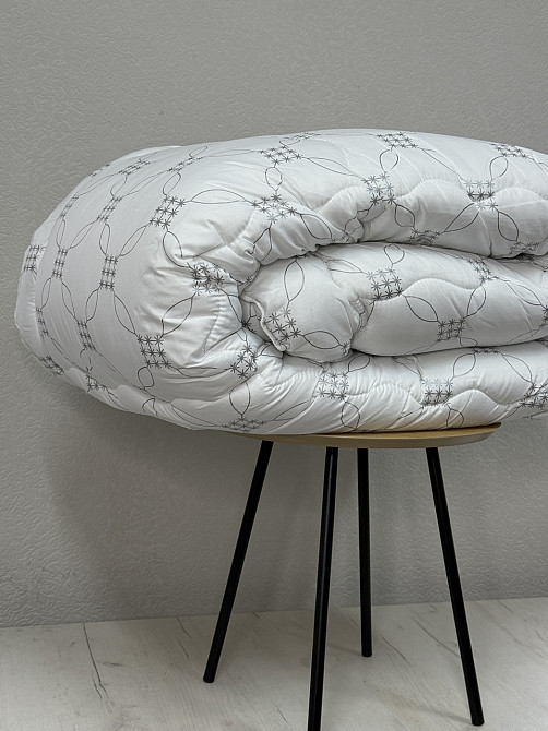 LeLeka Ковдра Leleka двоспальна 172х205 см штучний пух стьогана біла Коломыя - изображение 5